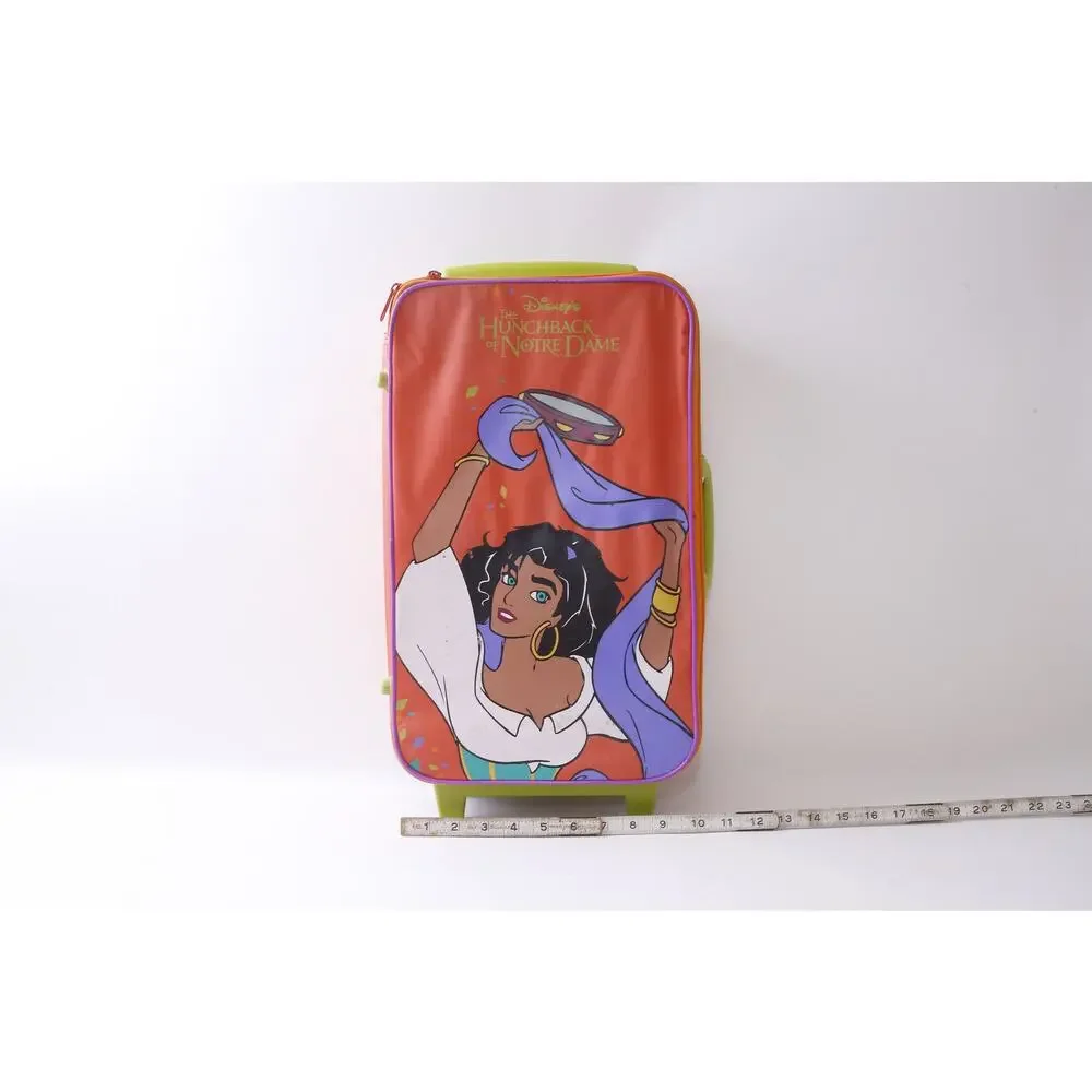 The Disney's Hunchback Of Notre Dame, Esmeralda, Orange Suitcase, 20x11